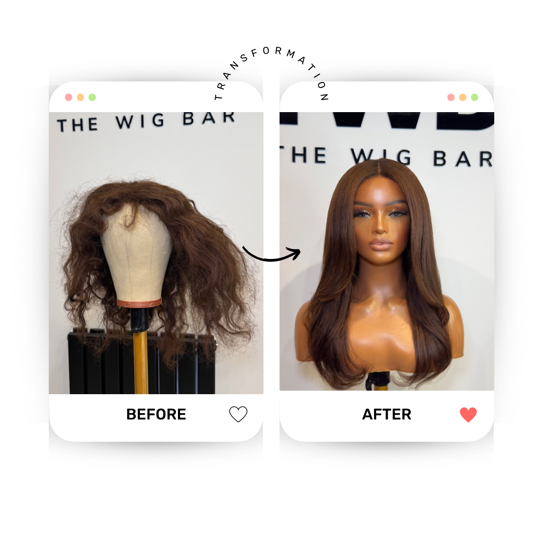 Wash, treatment & style - Wig Care Service