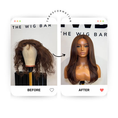 Wash, treatment & style - Wig Care Service