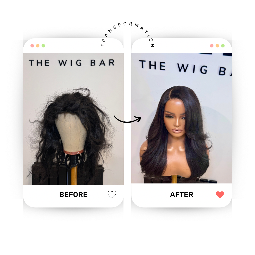 Wash, treatment & style - Wig Care Service