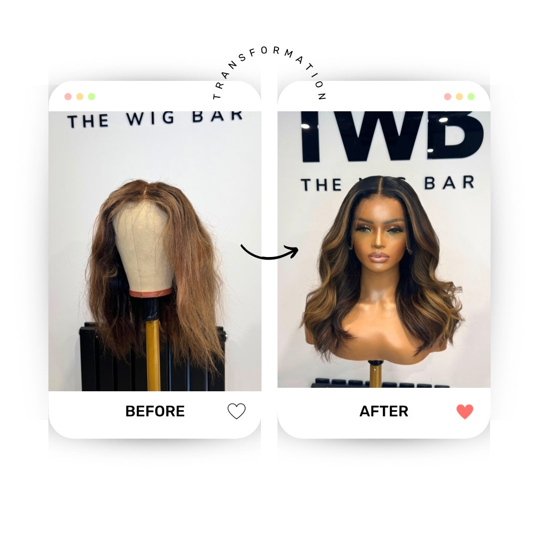 Wash, treatment & style - Wig Care Service