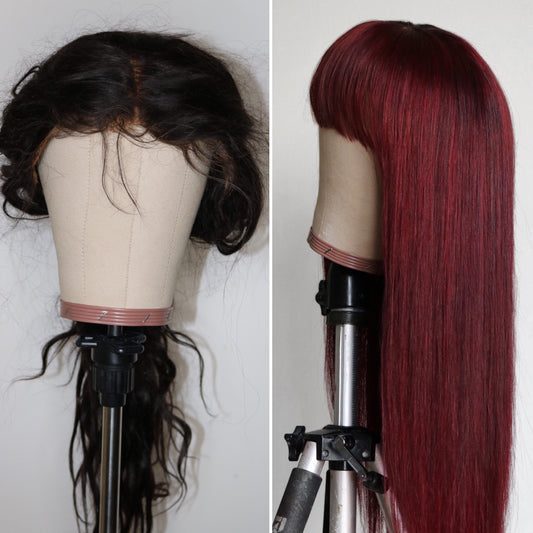 Lace Replacement + Colour + Style - Wig Repair Service